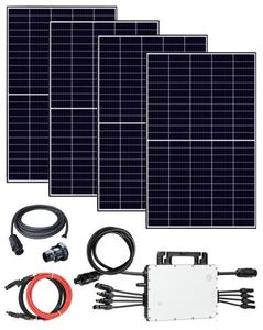 Balkonkraftwerk Komplettpaket 1600 Wp Solarmodule Photovoltaik