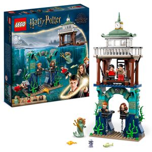 LEGO 76420 Harry Potter Trimagisches Turnier: Der Schwarze See, Feuerkelch Spielzeug für Kinder, Jungen & Mädchen ab 8 Jahren mit Boot-Spielzeug und 5 Minifiguren