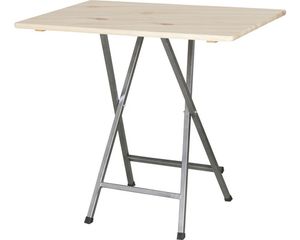 Stehtisch Kiefer 120 x 80 x 118 cm natur