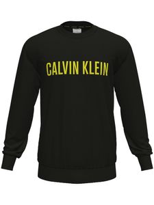 Calvin Klein Herren Intensives Power Lounge Grafik-Sweatshirt, Schwarz M