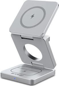 Blitzwolf  3-in-1 Faltbares Magnetisches 15W Kabelloses Ladegerät Schnelle Ladestation