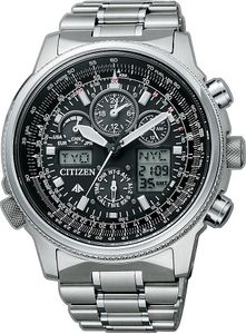 Chronograph   Stilvoll Citizen Versilbert/Stahl   Kollektion Promaster - mann