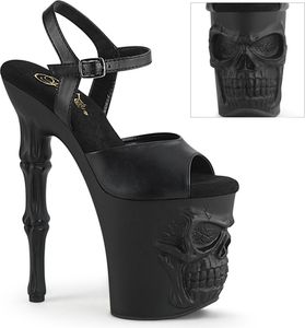 RAPTURE-809 Damen Sandale von Pleaser, Schwarz EU 40, US 10