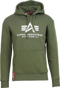 Alpha Industries Basic Hoody , Farbe:grün, Größe:M
