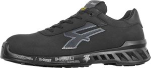 Pracovná obuv U-Power S3 *BEN* HALF CLOTHES v plusových veľkostiach čierna [D2C]34564 veľká unisex obuv