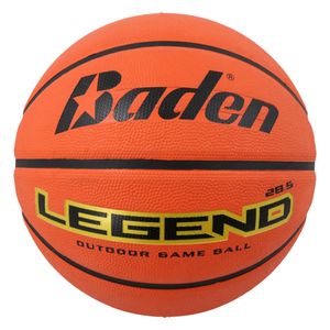 Baden Legend - Outdoor Game Ball - Basketball, Farbe:Orange, Ballgröße:6