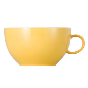 Thomas Sunny Day Cappuccino Cup, hrnček, porcelán, žltá / žltá, vhodné do umývačky riadu, 380 ml, 14672