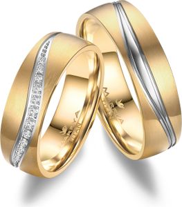 MARRYA Titan Ringe Trauringe Eheringe Partnerringe TI-40 MARRYA Titan Ringe Trauringe Eheringe Partnerringe TI-40