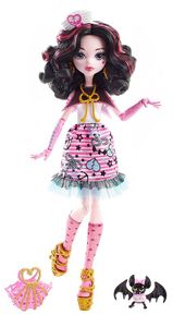 Mattel DTV90 - Monster High - Gruselschiff Monster-Matrosen Puppe, Draculaura
