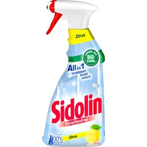 Sidolin Streifenfrei Zitrus 500ml - Glasreiniger, Fensterreiniger (1er Pack)