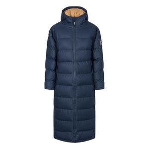 DERBE HAMBURG W-01-PU INTERHOLM LONG COZY Damen Wintermantel, Deutsche Größen:40, Derbe Hamburg Farben:Dress Blue/Caramel