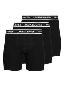 Jack&Jones JACSOLID BOXER BRIEFS 3 PACK NOOS Black/Black - Black L