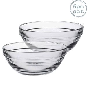 Duralex Schüssel Lys, 10,.5 cm, transparent, 6 Stück