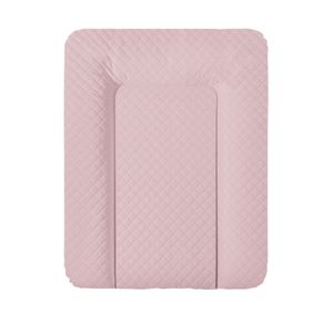 Ceba Baby Wickelauflage 50x70 cm Wickelunterlage Wickeltischauflage - Abwaschbar gesteppt - Pink