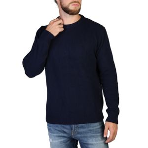 100% Cashmere Pullover Herren, Größe:S, Farbe:Blau-marine