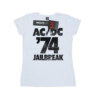 AC/DC - "Jailbreak 74" T-Shirt für Damen BI4656 (M) (Weiß)