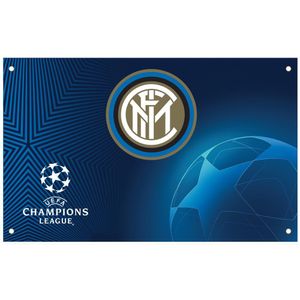 Vlajka Ligy majstrov FC Inter Miláno TA1958 (jedna veľkosť) (modrá)