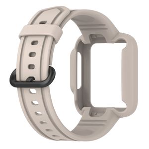 INF Ersatzarmband für Xiaomi MI Watch Lite Redmi Watch 2 Warmweiß