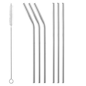 Strohhalm Trinkhalm 5FIVE SIMPLY SMART Satz STRAWS Metallrohre 7 Stk, 0,5x21,5 cm HOMLA