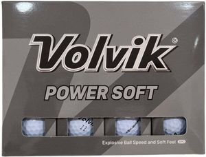 Volvik Power Soft 2024 White Piłka golfowa