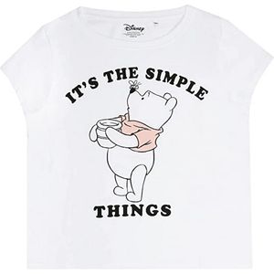 Winnie the Pooh - "Its The Simple Things" Schlafanzug mit langer Hose für Damen TV543 (L) (Weiß/Pink/Schwarz)