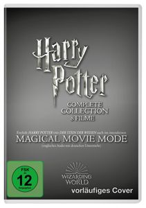 Harry Potter: The Complete Collection - Jubiläums-Edition - Magical Movie Mode  [9 DVDs] - DVD Boxen