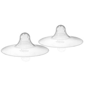 Tommee Tippee Nipple Shields X2 Clear One Size