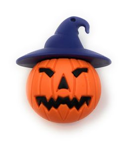 Onwomania Kürbis Halloween mit Augen und Hut Funny USB Stick 32 GB USB 3.0