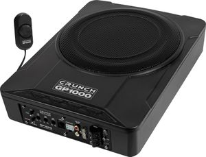 CRUNCH GROUNDPOUNDER Aktiv Subwoofer Bass Hifi 25cm GP1000