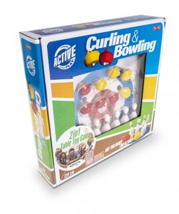 Aktiv spielen Curling & Bowling