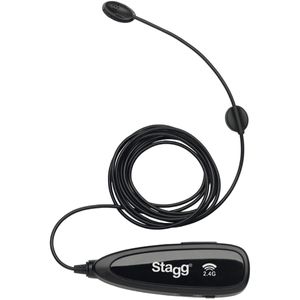 Stagg SUW 12BC, bezdrôtový nástrojový mikrofón, 2,4 GHz UHF