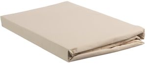 BH Percale TD Spannbettlaken für Topper Natur, Größe:90 x 200 cm