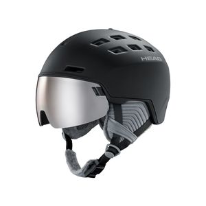 Skihelm HEAD Rachel Snowboardhelm Ski Snowboard Helm - Farbe: schwarz - mit Visier - Damen, Größe:XS/S (52-54cm)