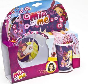 Mia and Me - 3-teiliges Melamin Set