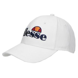 ellesse Unisex Cap RAGUSA - Baseball Cap, Logo Stickerei, Cotton Twill, einfarbig Weiß