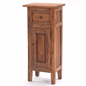 ZÁSOBNÍK na šaty 80x36cm (VxŠ) masív | telefónny stolík | farba: 08 medovo voskovaná