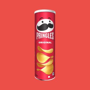 Pringles Original (1 x 185 g) – der unwiderstehliche Snack-Klassiker in der praktischen Dose – knackige Chips mit Salz – Pop. Play. Eat.
