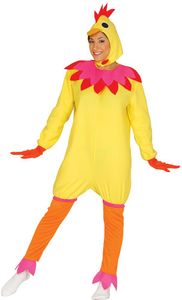 Huhn Kostüm für Damen Gr. M-XL, Größe:M