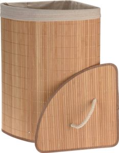 Koupelnová řešení Rohový koš na prádlo Bamboo