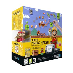 Nintendo Wii U 32 GB Black Limited Edition Super Mario Maker  Pack