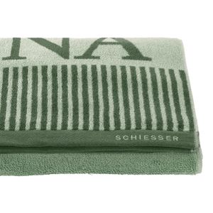 Schiesser Saunatuch Rom - 75 x 200 cm - Hellgrün