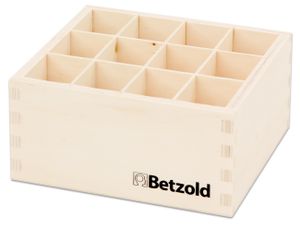 Betzold 55262 - Stiftehalter Holz Schreibtisch-Organizer Kinder - Stifte-Köcher