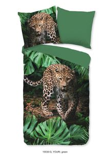 Good Morning Bettwäsche Leopard - 155x220 cm - 100% Baumwolle