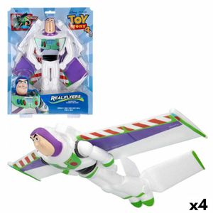 Fliegendes Spielzeug Toy Story Buzz Lightyear Real Flyer 44 x 27 x 13 cm (4 Stück)