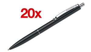 Schneider 130801 Kugelschreiber K15 schwarz Schreibfarbe schwarz