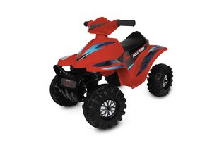 ROLLPLAY ATV Mini Quad Racing 6V červené detské vozidlo do 2 km/h vrátane nabíjačky