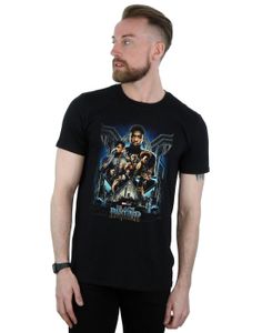 Black Panther - T-Shirt für Herren BI864 (L) (Schwarz)