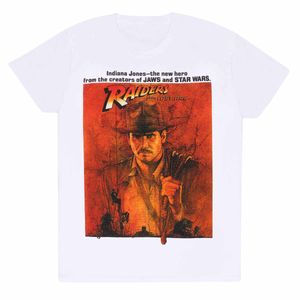 Indiana Jones - "Raiders Of The Lost Ark" T-Shirt für Herren/Damen Unisex HE1700 (XXL) (Weiß)