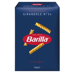 Barilla Girandole Nr. 34 kurze Pasta aus Hartweizengrieß 500g