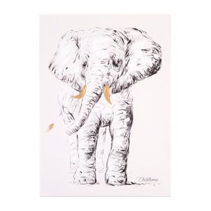 CHILDHOME Ölgemälde 30x40 cm Elefant